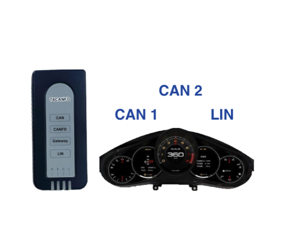 TabScan T6CANFD Diagnostic Tool for EV Support CAN CANFD and LIN